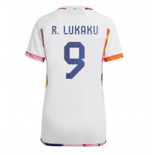 Belgia Romelu Lukaku #9 Bortedrakt Kvinner VM 2022 Kortermet